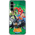 Justice League Team Power Up Green Galaxy S24 Plus Clear Case